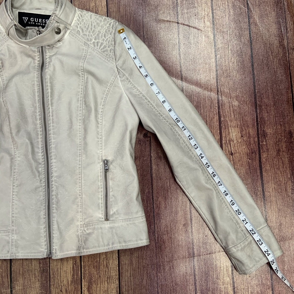 Guess Gray Moto Jacket - Picture 4 of 6